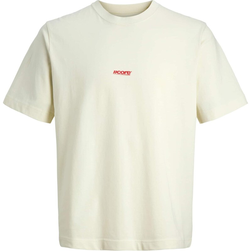JACK & JONES Tričko JCOCLUB pastelovo žltá / červená 67277106