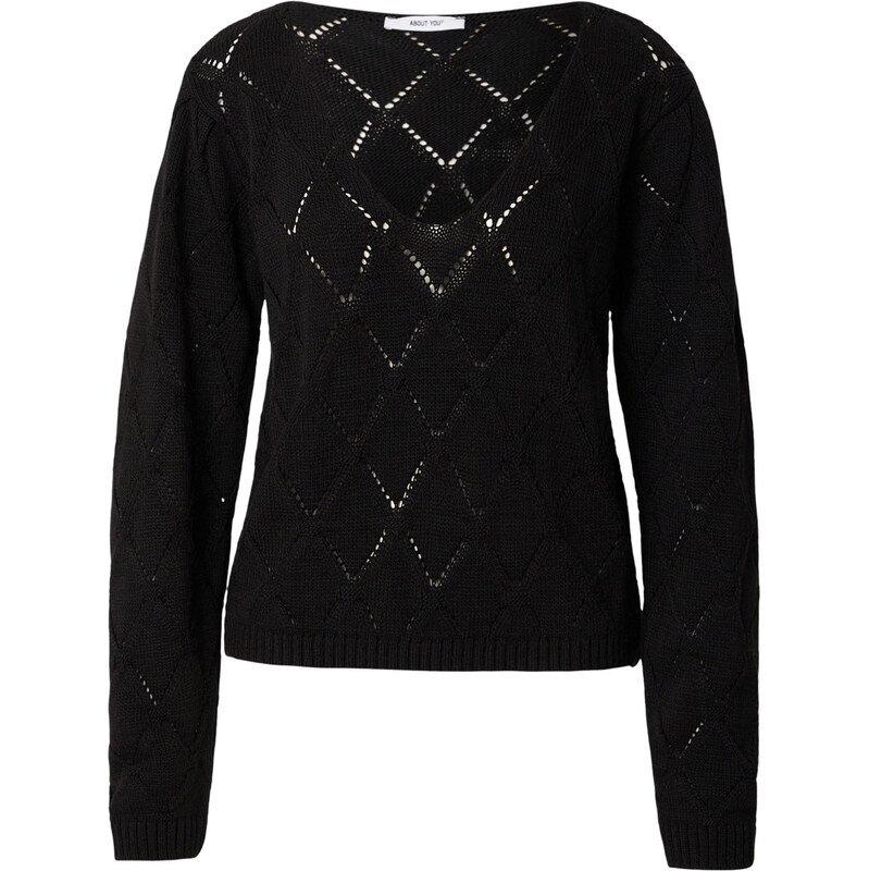 ABOUT YOU Sveter Giona čierna 67277164