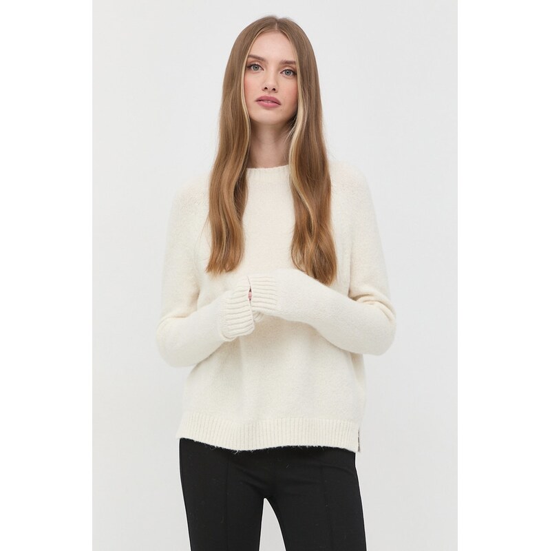 Sveter s prímesou vlny BOSS Febisan 67277273