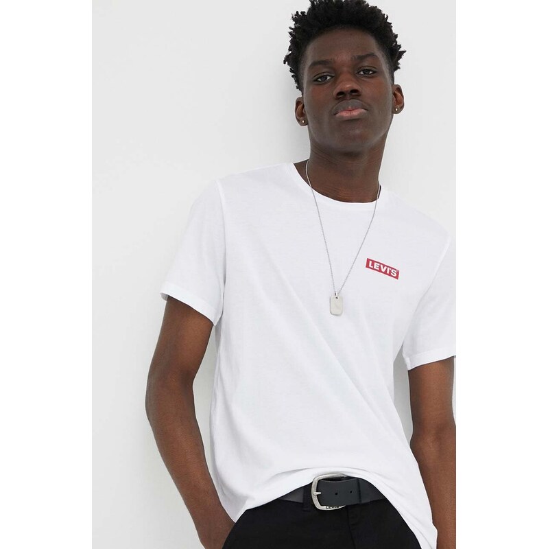 Bavlnené tričko Levis 2-pak 67277511