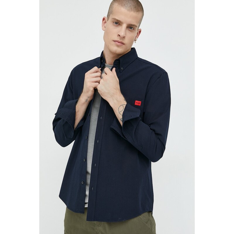 Bavlnená košeľa HUGO Evito 67277276