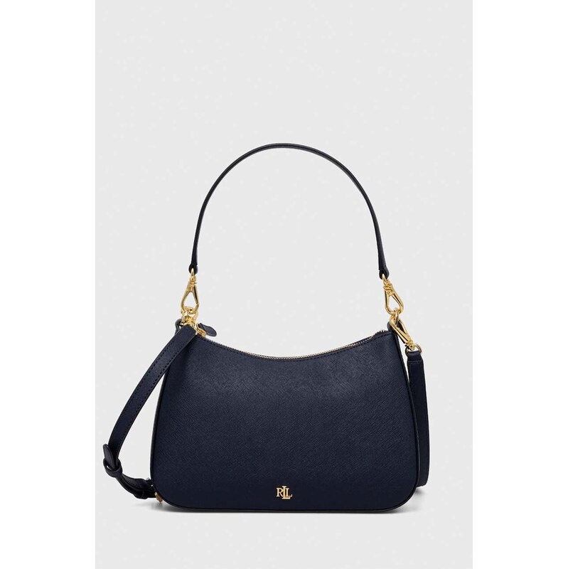 Kožená kabelka Lauren Ralph Lauren 67277294