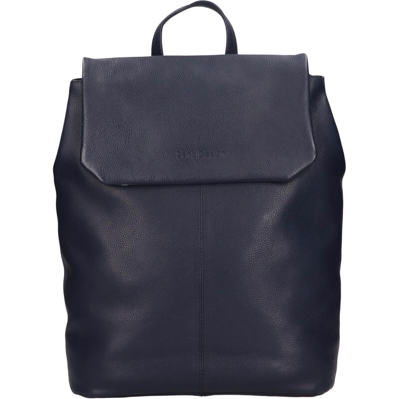 Sendi DESIGN Dámsky kožený batoh SendiDesign Betty - tmavo modrá 67497224