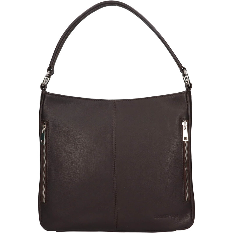 Sendi DESIGN Kožená dámska kabelka cez rameno SendiDesign Alice - 67497230