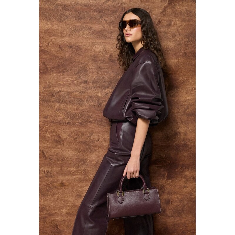 Kožená bunda Answear.LAB 65275021