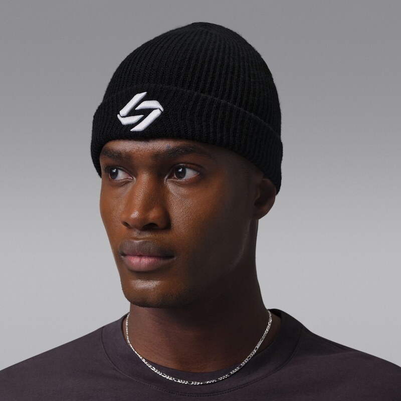 Jordan Luka Peak Beanie Black - Unisex - Čapica Jordan - Čierne - 67280774