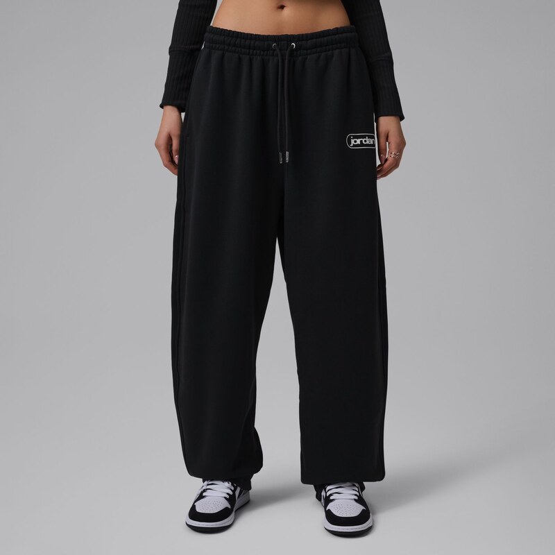 Jordan Flight Fleece Wmns Baggy Pants Black - Dámske - Nohavice Jordan 67280775