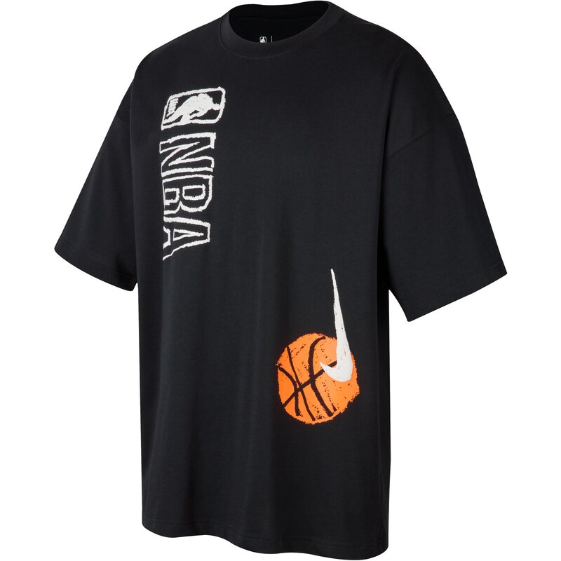 Nike NBA Max90 Team 31 Oversized Tee Black - Pánske - Tričko Nike - 67280780