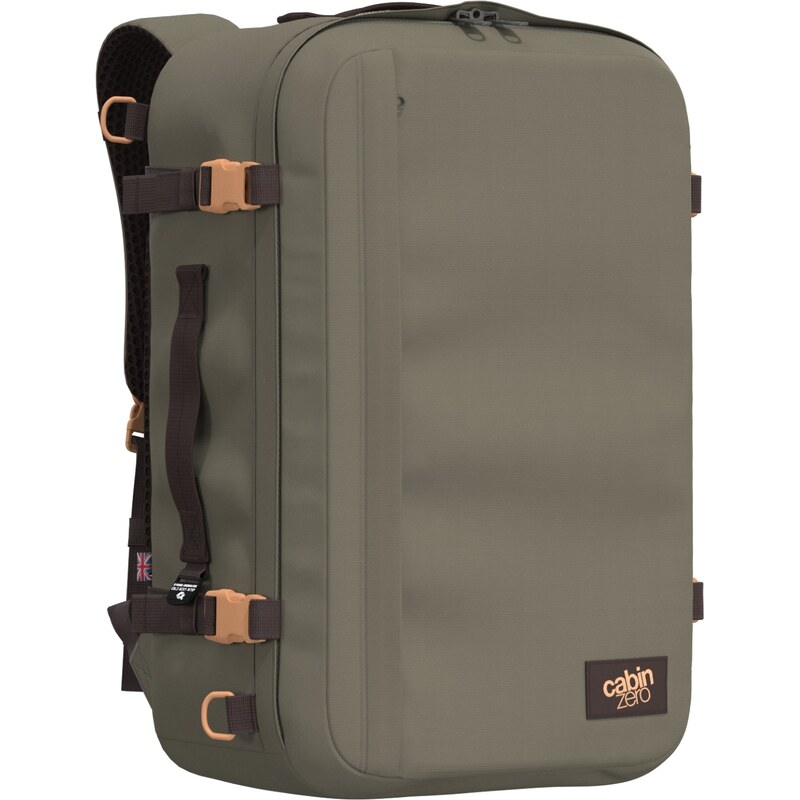 Cestovný batoh CabinZero Classic Plus 42L Grey Moor 67281011