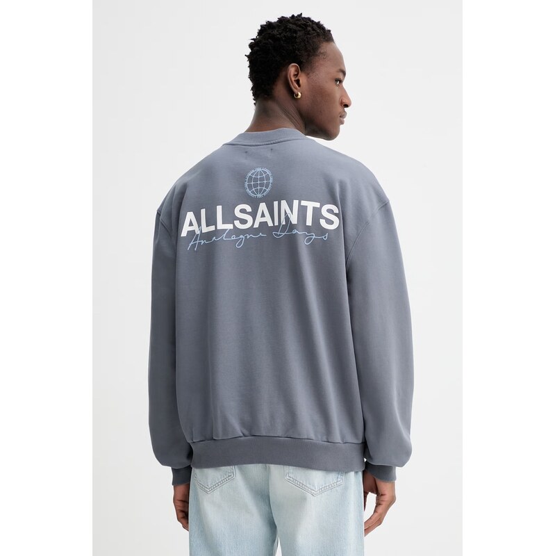 Bavlnená mikina AllSaints EMBLEM 67281423