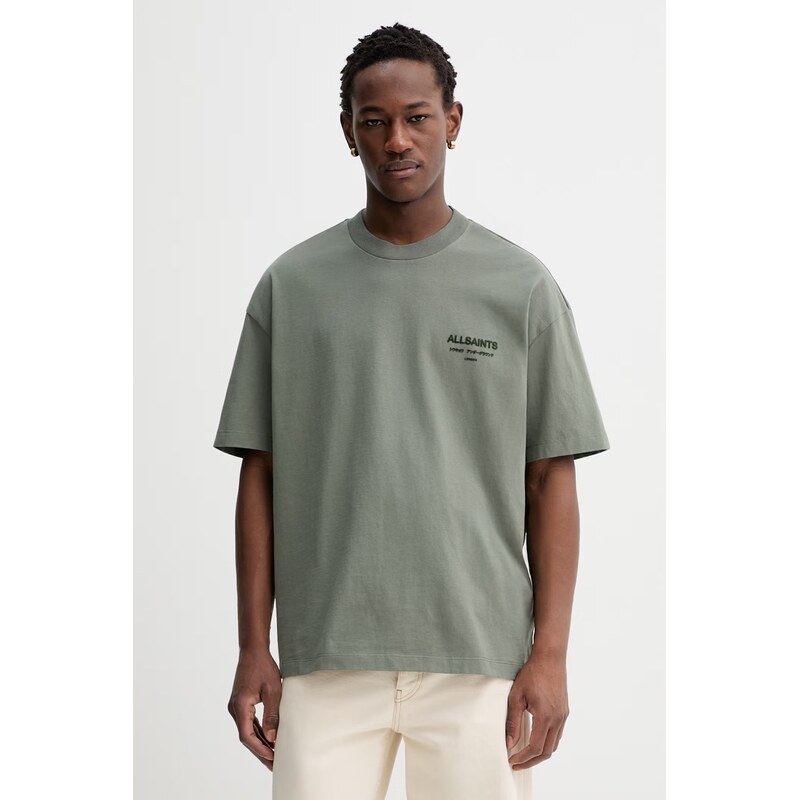 Bavlnené tričko AllSaints XANDER 67281418