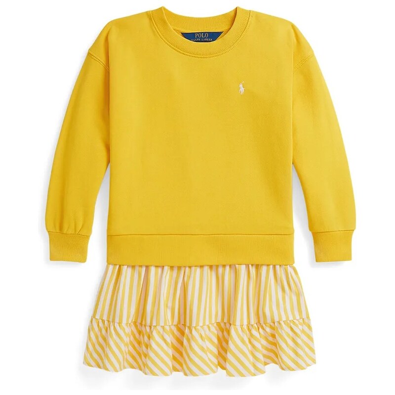 Dievčenské bavlnené šaty Polo Ralph Lauren 67284463