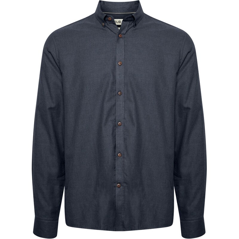 !Solid Košeľa Pete tmavomodrá 35287789