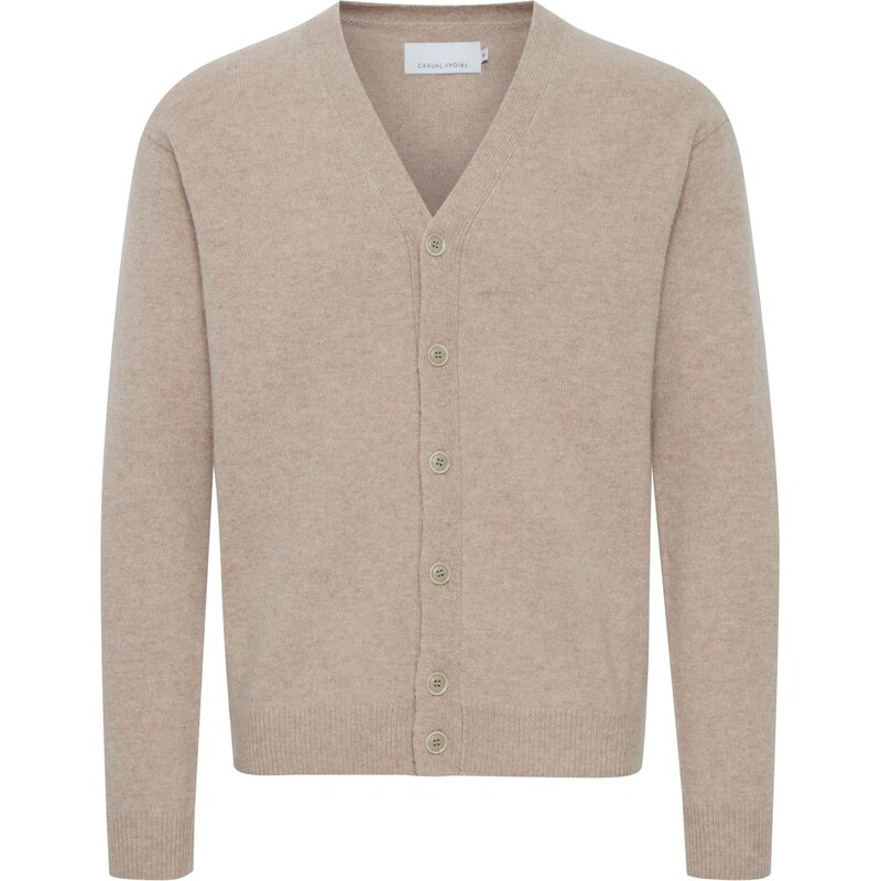 Casual Friday Kardigán Karl béžová melírovaná 48705990