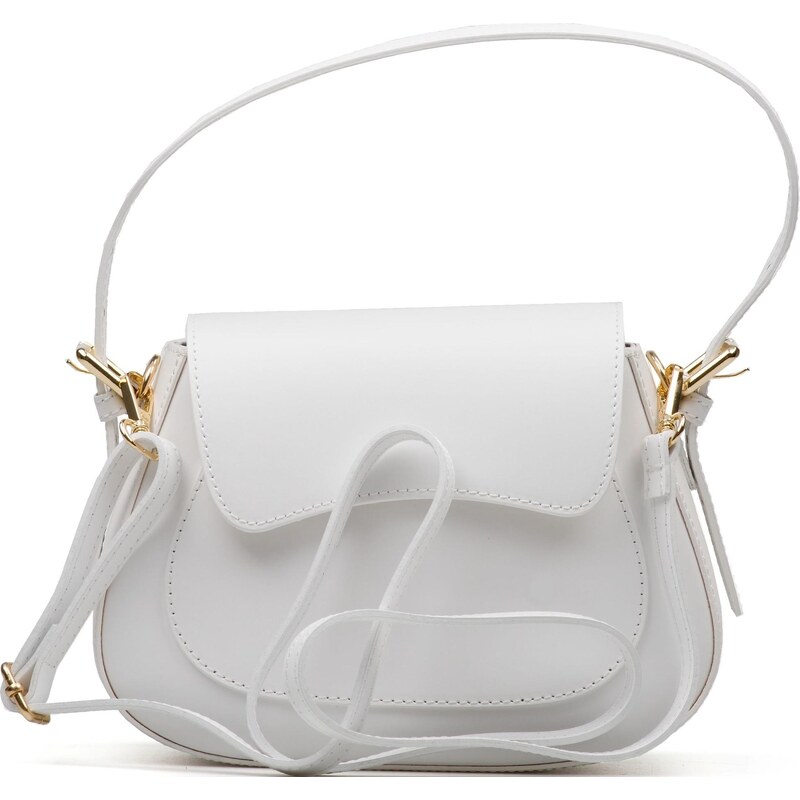 Blaire Kožená kabelka Febe biela 67282892
