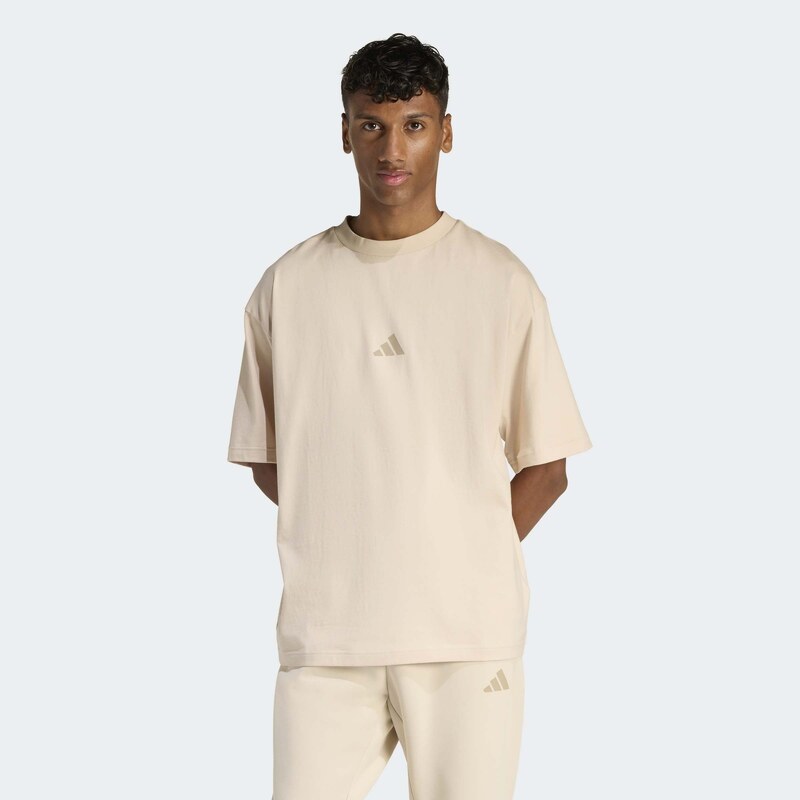 adidas Performance adidas Future Icons Small Logo Tee Beige 67283321