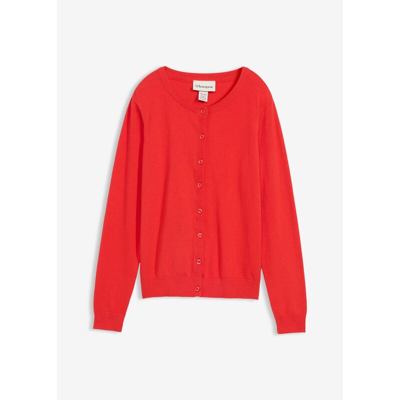 bonprix Jemne pletený sveter, farba červená 67283006