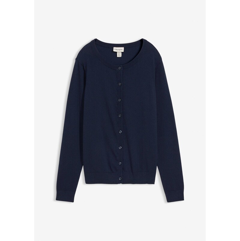 bonprix Jemne pletený sveter, farba modrá 67283008