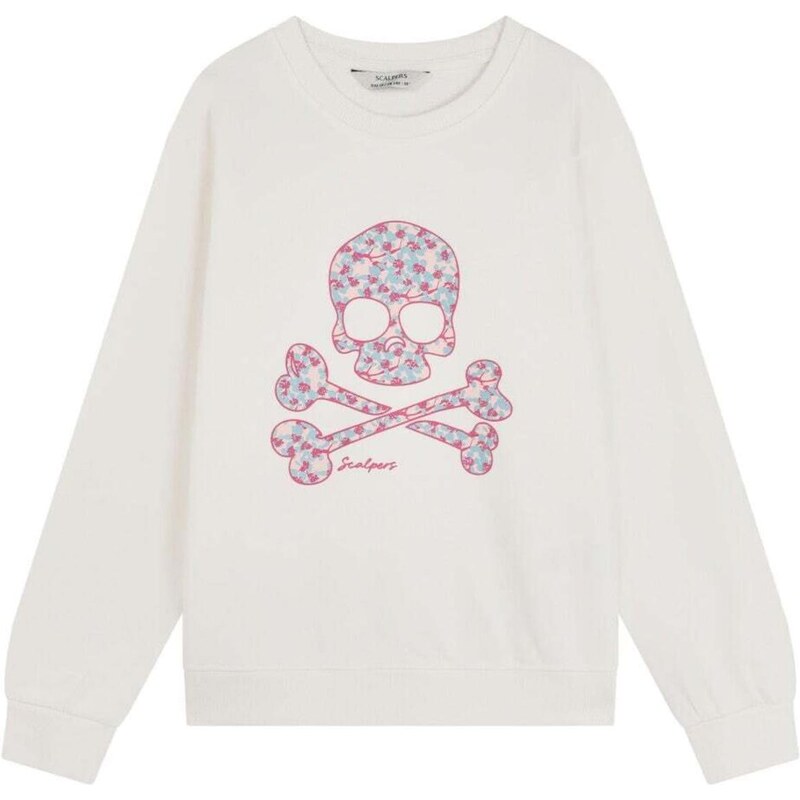 Scalpers Mikina svetlomodrá / ružová / šedobiela 67285822