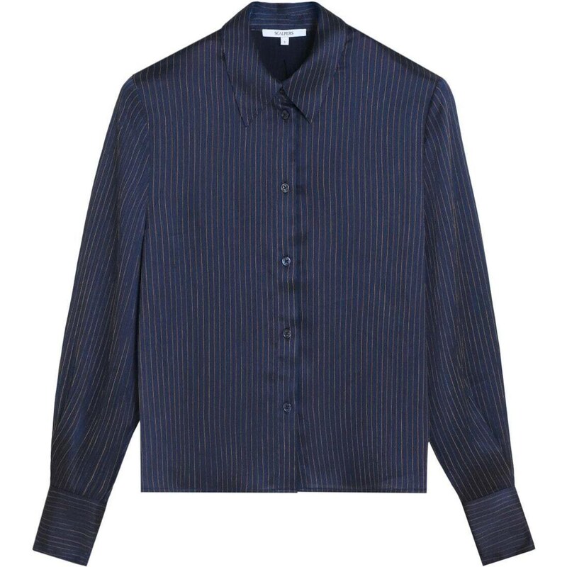 Scalpers Blúzka Crindi námornícka modrá 67285823