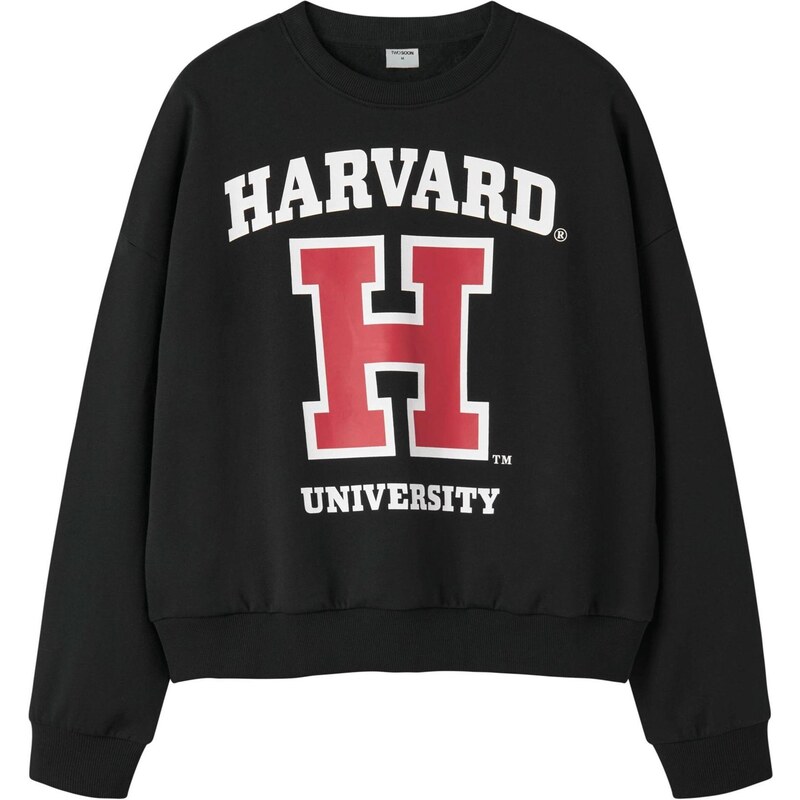 TWO SOON Mikina červená / čierna / biela 67298061