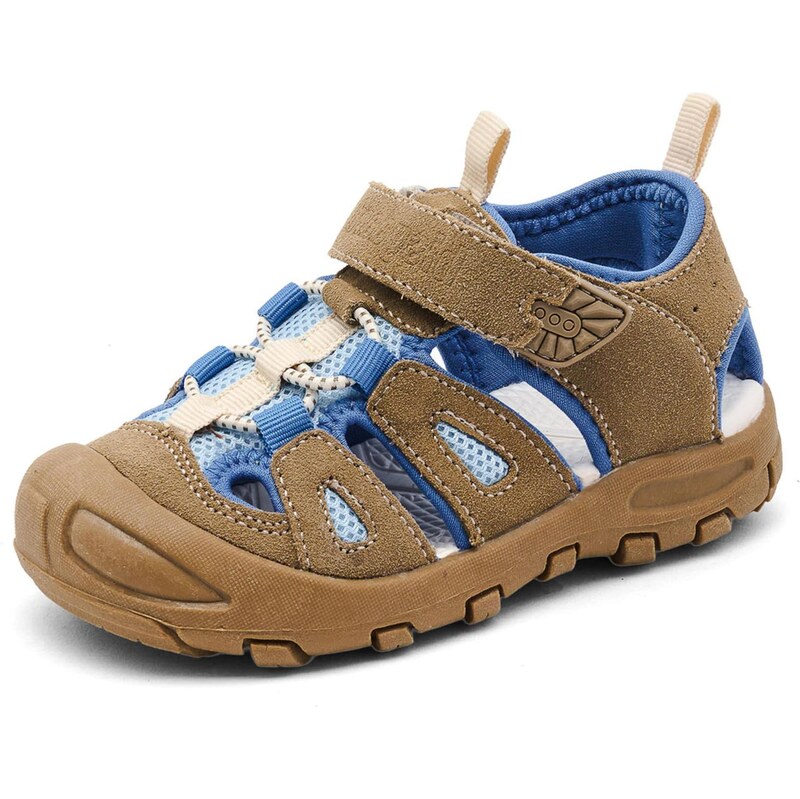 BISGAARD Otvorená obuv modrá / svetlomodrá / hnedá 67285840