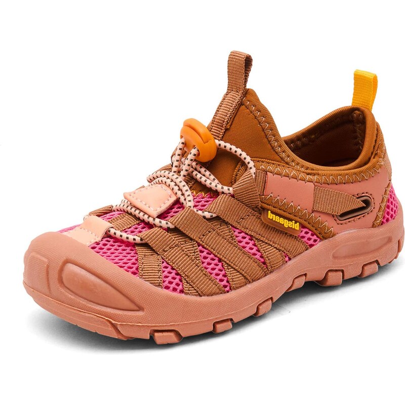 BISGAARD Tenisky Zion koňaková / ružová 67285842