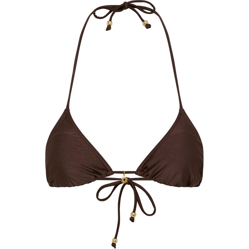 LSCN by LASCANA Bikinový top Mix-Kini tmavohnedá 67285900