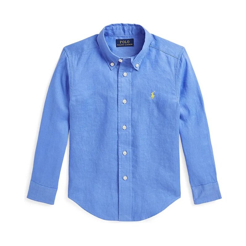 Detská ľanová košeľa Polo Ralph Lauren 60689297