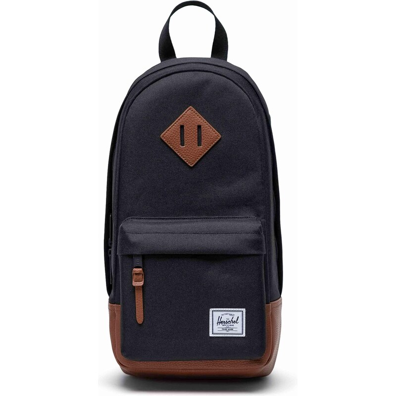 Herschel Heritage Shoulder Bag Black/Tan 63751882
