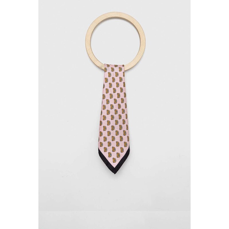 Hodvábna vreckovka Moschino 67291666