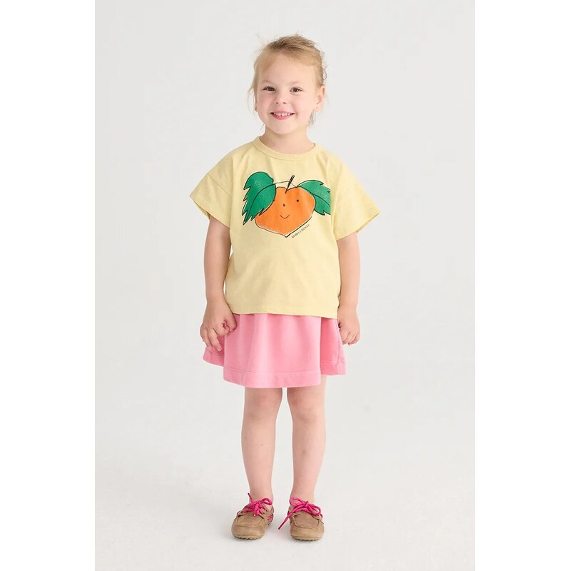 Detské bavlnené tričko Bobo Choses Tangerine 67292002