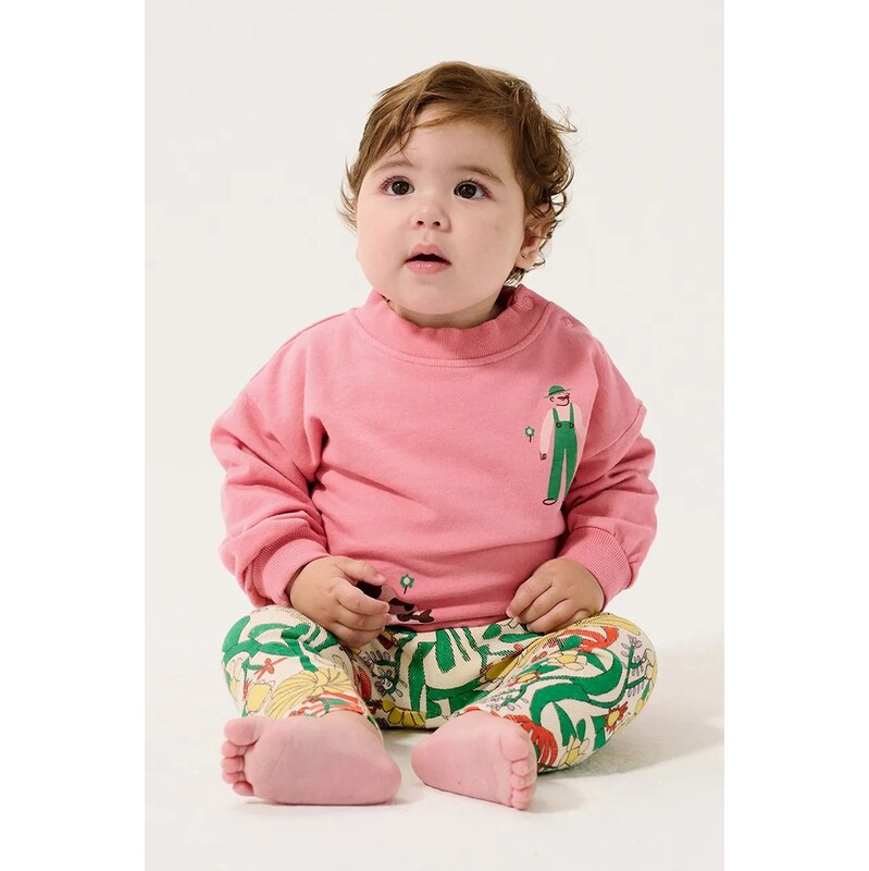 Bavlnená mikina pre bábätká Bobo Choses Farm Adventure 67292012