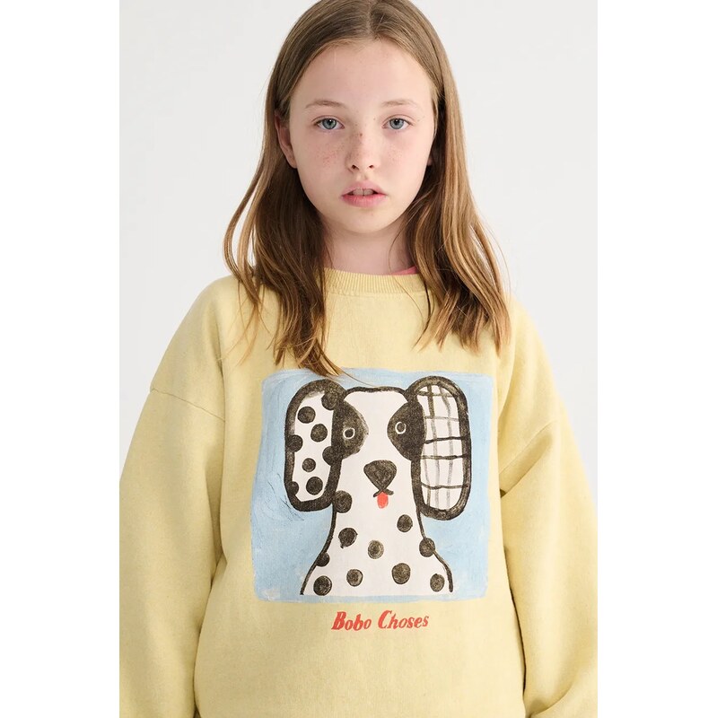 Detská bavlnená mikina Bobo Choses Van Dog 67292013