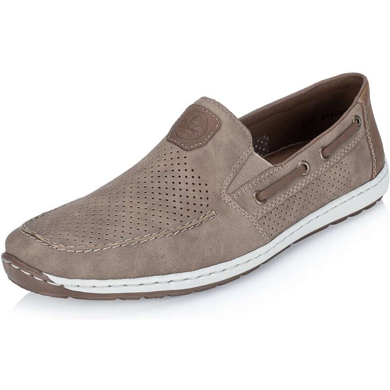 Pánske mokasíny RIEKER 08866-64 béžová S6 67291533