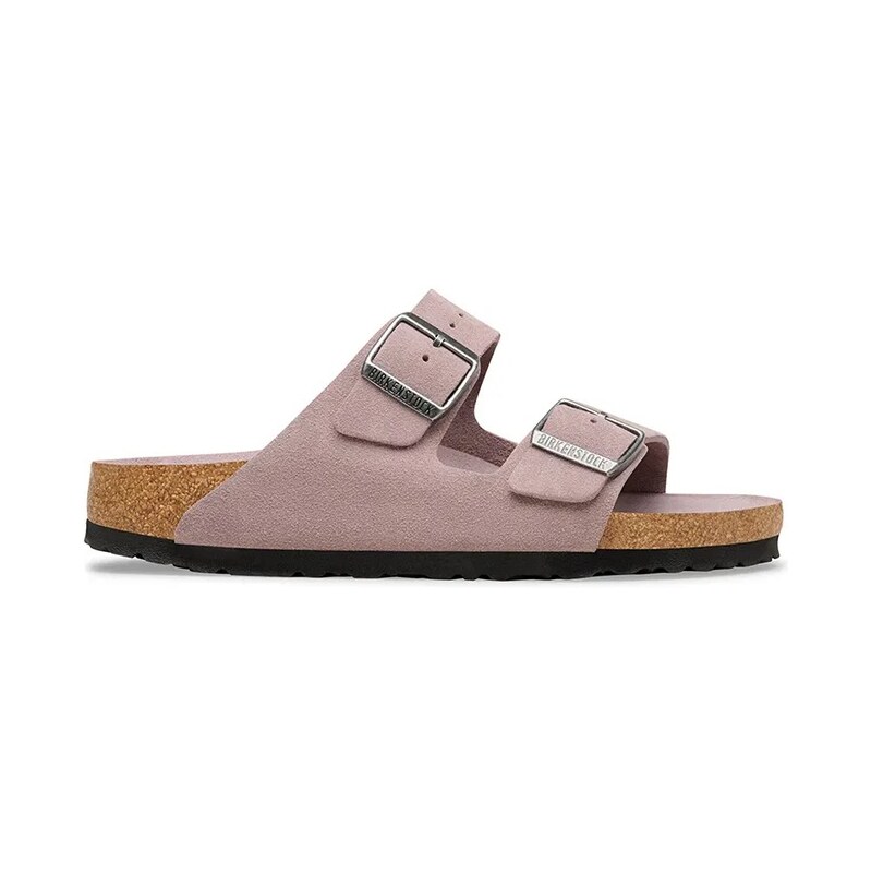 Semišové šľapky Birkenstock Arizona 67291697
