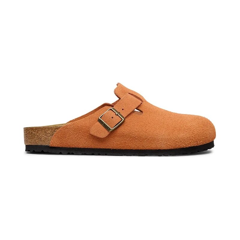 Semišové šľapky Birkenstock Boston 67291852