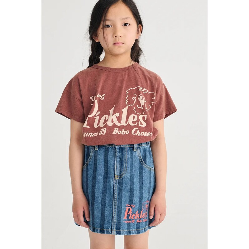 Detské bavlnené tričko Bobo Choses Pickles The Dog 67292000