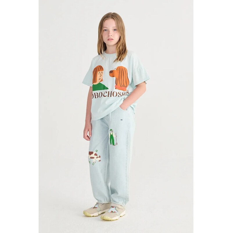 Detské bavlnené tričko Bobo Choses Friends in a Pickle 67291955