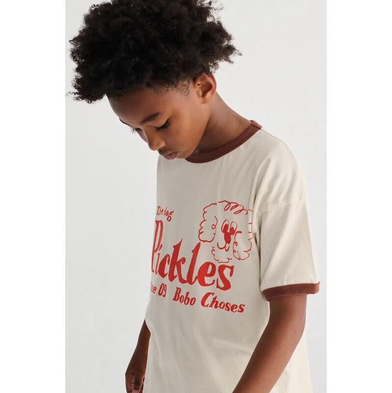 Detské bavlnené tričko Bobo Choses Pickles The Dog 67291957