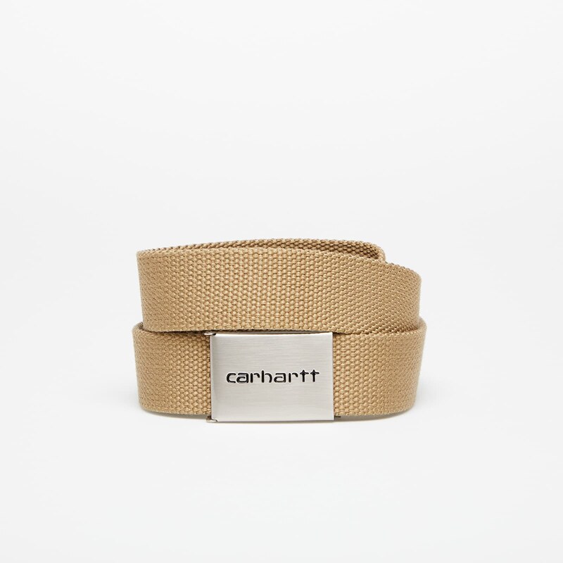 Opasok Carhartt WIP Clip Belt Chrome Leather Universal 67292320