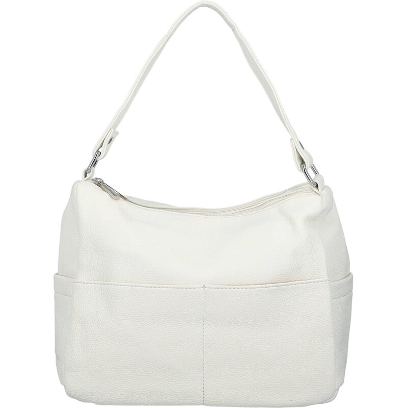 Dámska kabelka na rameno biela - Firenze Edina biela 67323472