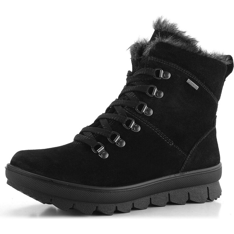 Legero zateplené členkové topánky s Gore-Texem čierne 2-000503 66060866