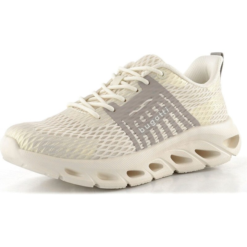 Bugatti tenisky na odľahčenej platforme offwhite/light grey 445-AVO01 68773413