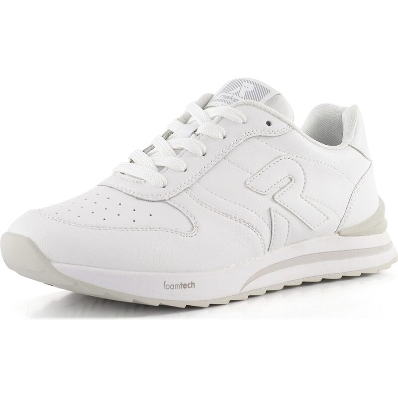 Rieker Sport kožené bílé tenisky W2401-80 68773419