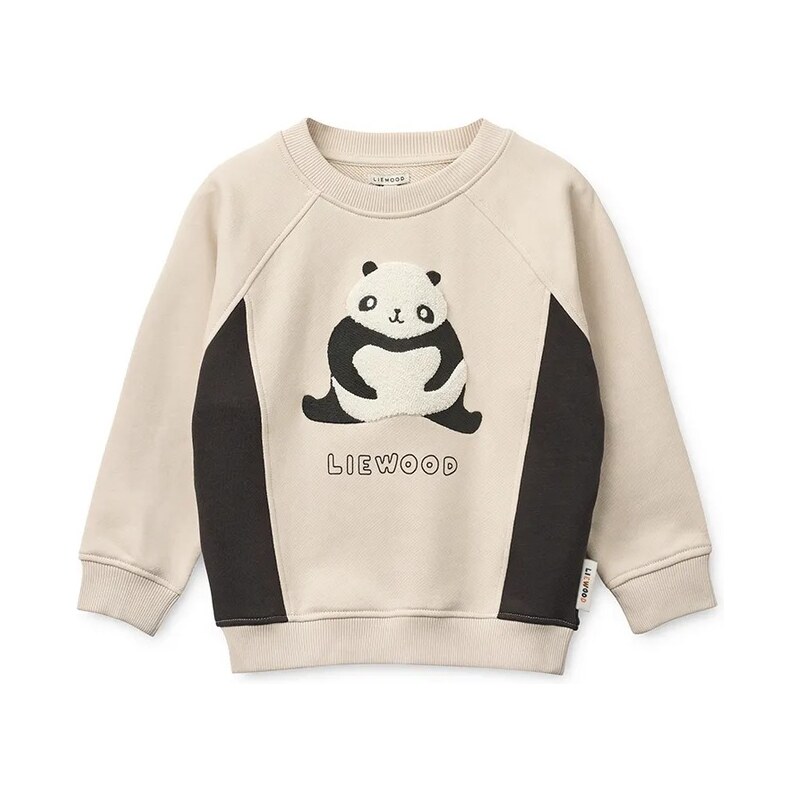 Detská bavlnená mikina Liewood Aude Placement Sweatshirt 67309093