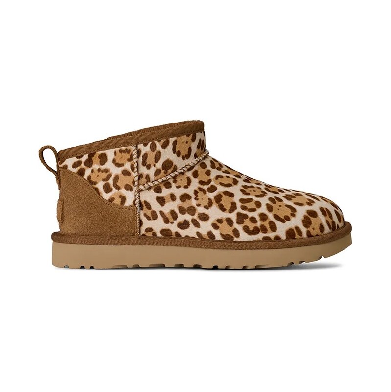 Semišové snehule UGG W Classic Ultra Mini Plains 67309221