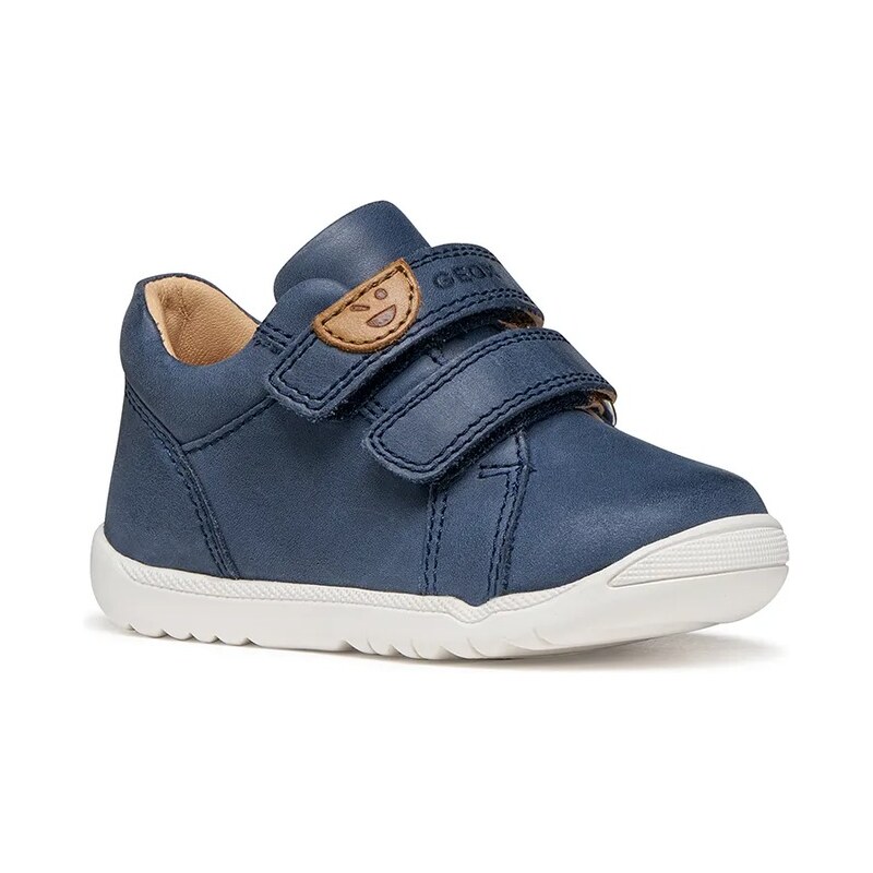 Detské kožené poltopánky Geox MACCHIA 67309230