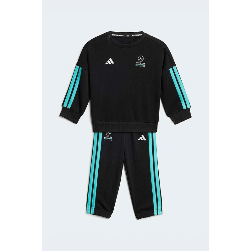 Detská bavlnená tepláková súprava adidas Performance MERCEDES 67309258