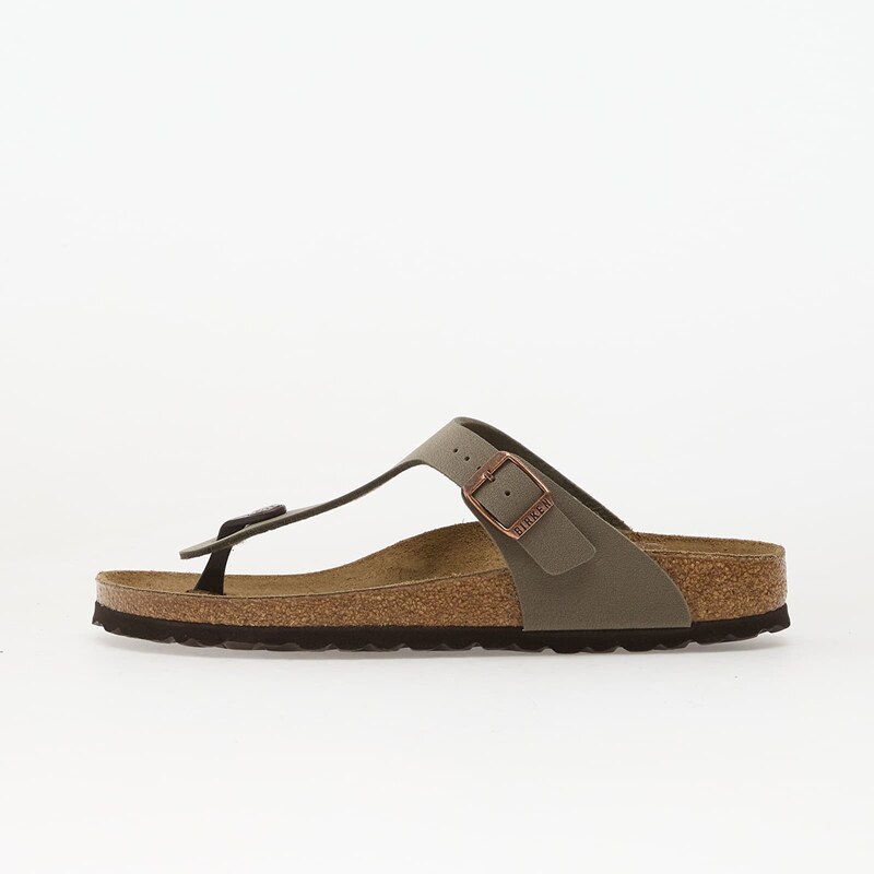 Birkenstock Gizeh Birkibuc Unisex Stone 67293246